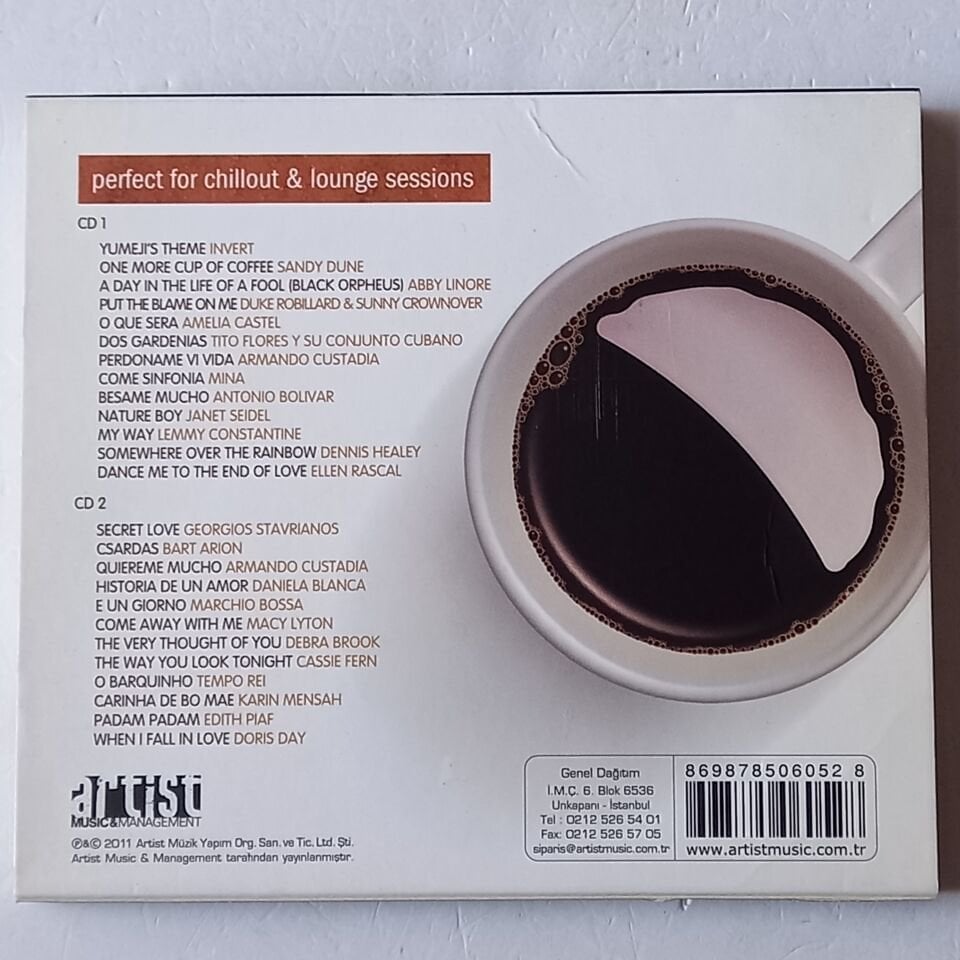 CAFE WORLD - 25 RELAXING LOUNGE TUNES FOR COFFEE TIME (2011) - CD 2.EL