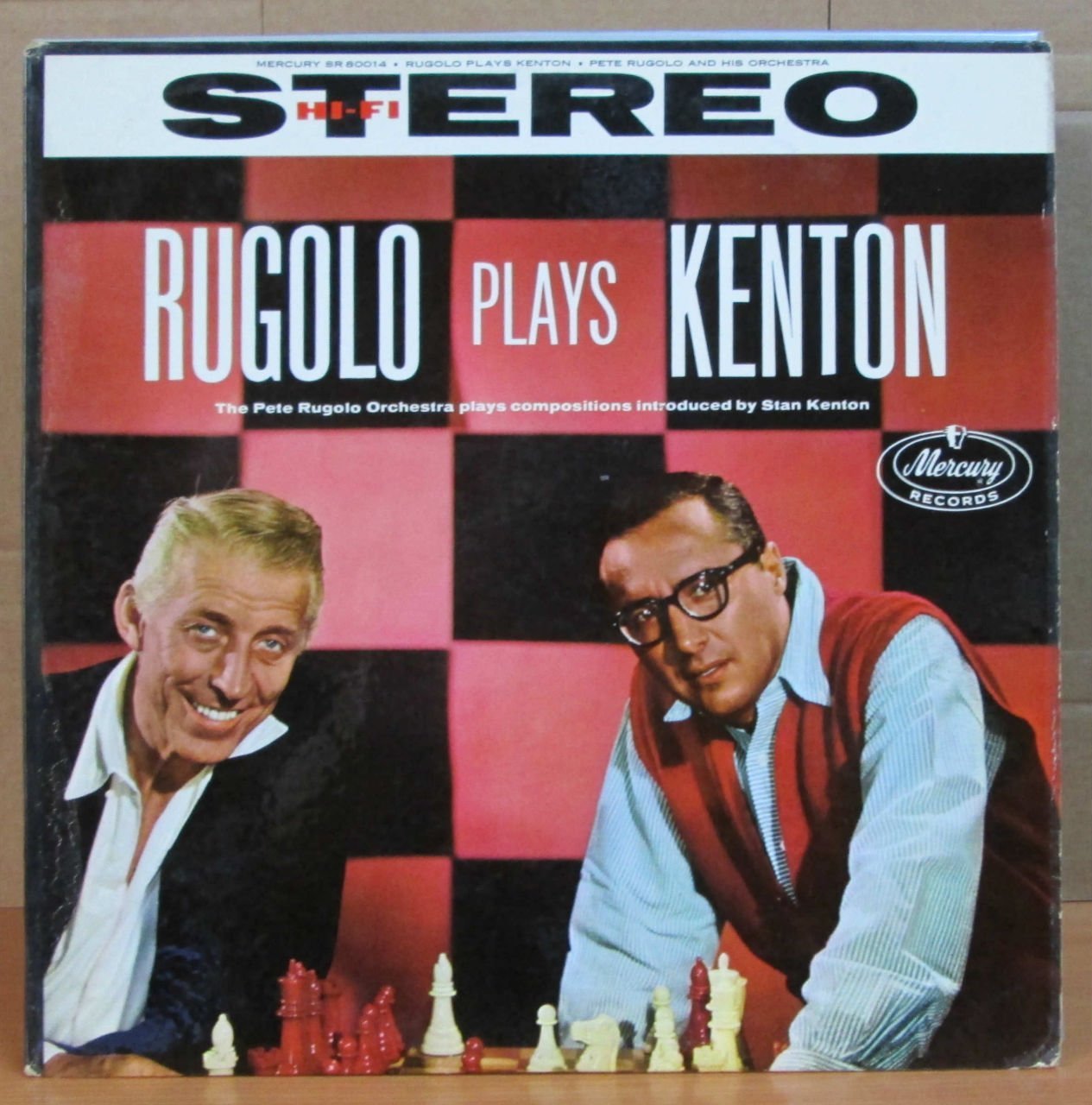 PETE RUGOLO ORCH. PLAYS STAN KENTON LP 2.EL