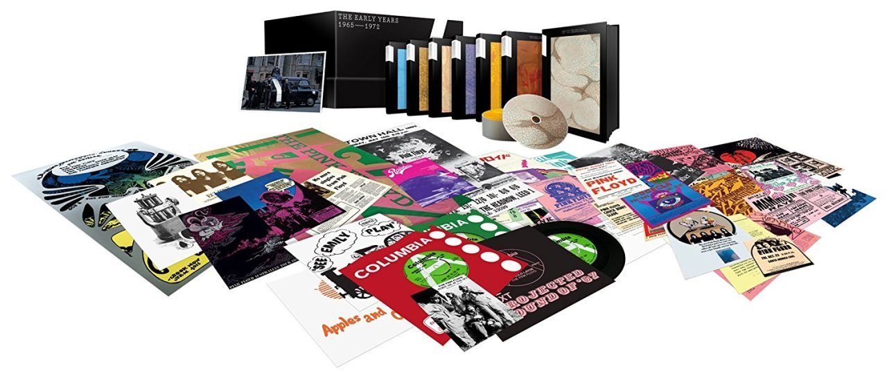 PINK FLOYD EARLY YEARS 1965-1972 BOX 12 CD 11 DVD 9 BLU-RAY SIFIR