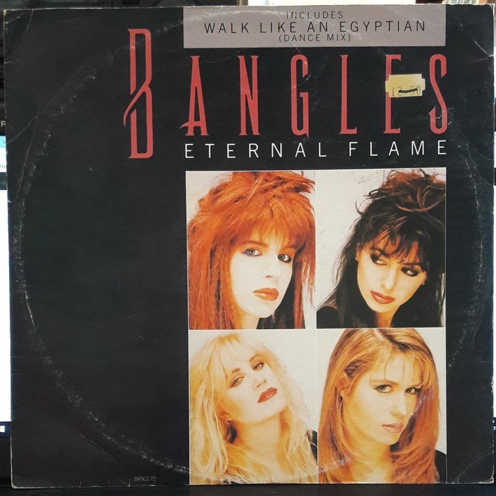 BANGLES - ETERNAL FLAME (1989) - 12'' MAXI SINGLE PLAK 2.EL