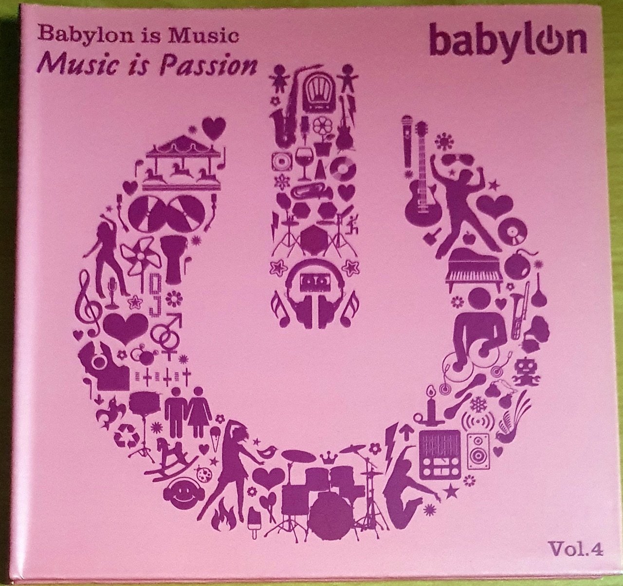 BABYLON IS MUSIC...MUSIC IS PASSION...VOL.4 / WAX POETIC, MARCEL, DUB PISTOLS, KARUAN, TENSNAKE (2009) - CD 2.EL