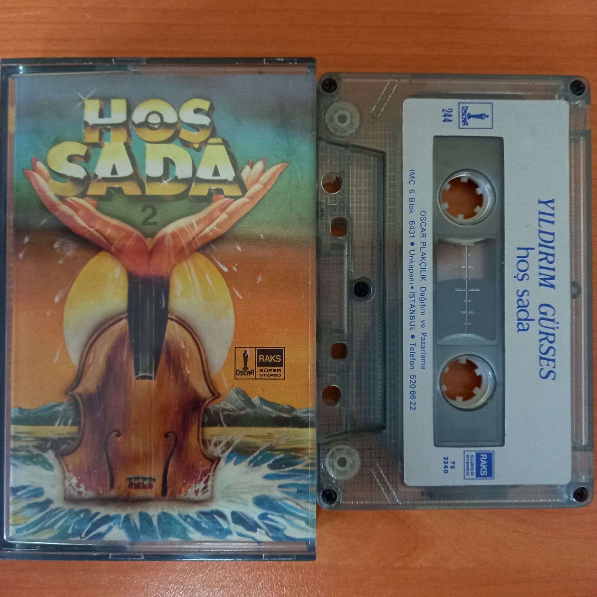 YILDIRIM GÜRSES - HOŞ SADA 2 - KASET 2. EL