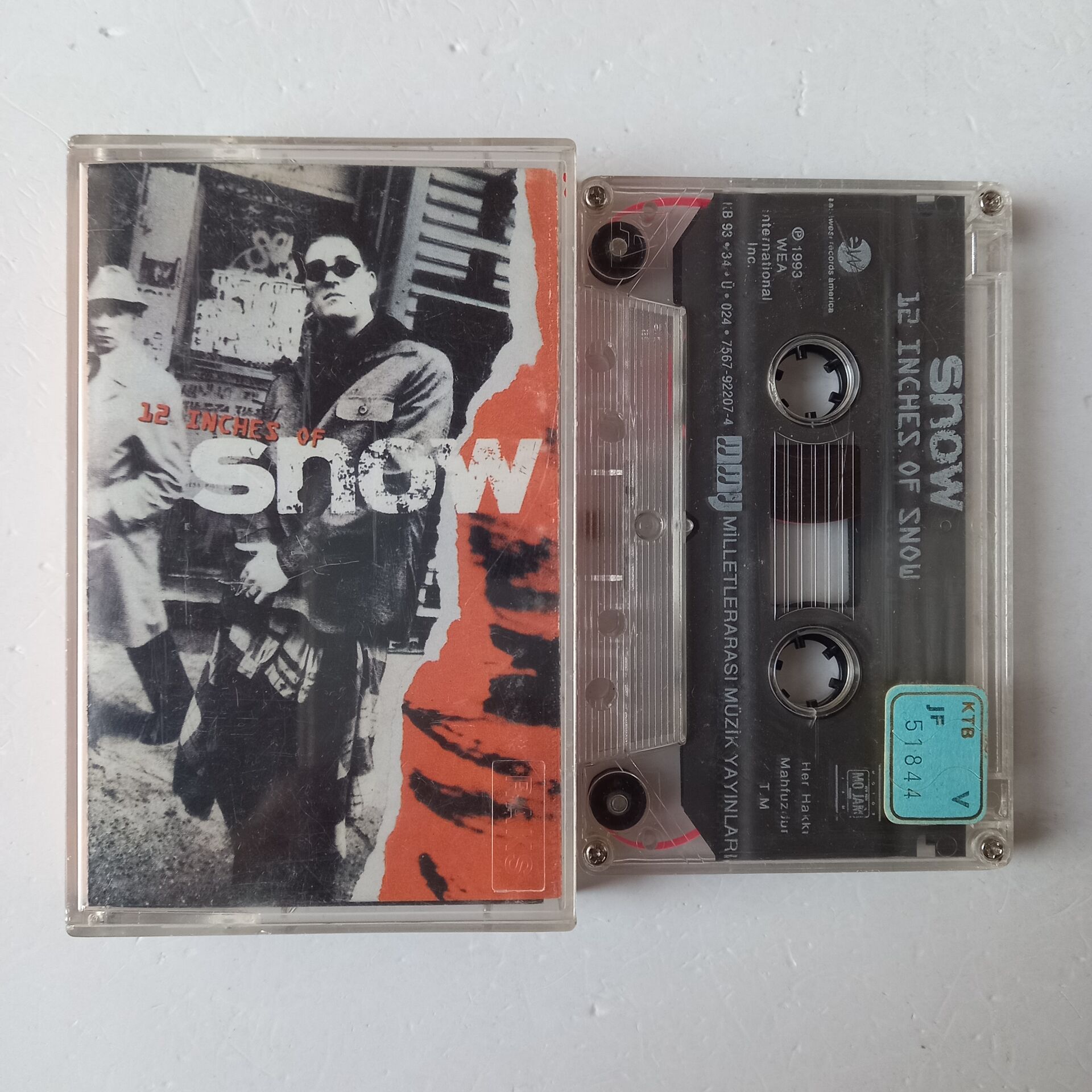 SNOW - 12 INCHES OF SNOW (1993) - KASET 2.EL