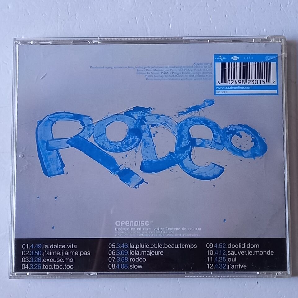 ZAZIE – RODEO (2004) - CD 2.EL