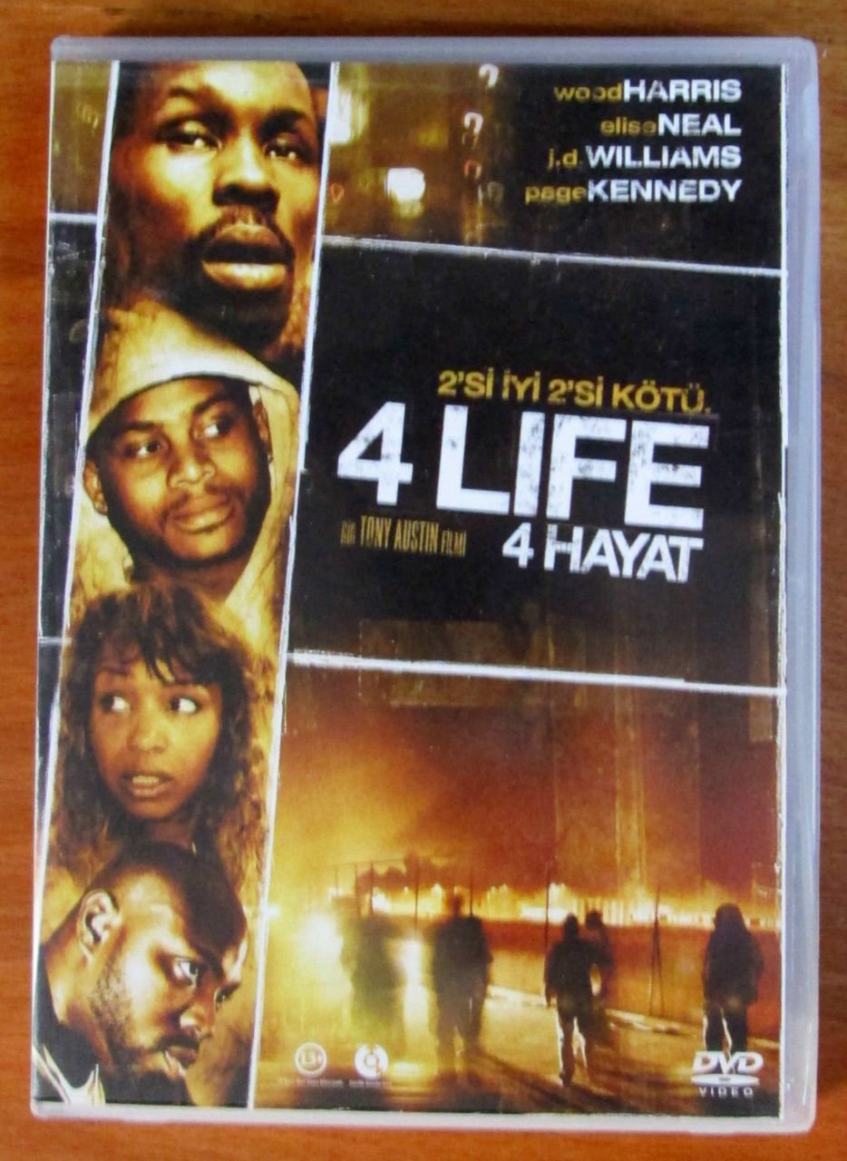 4 HAYAT - 4 LIFE - WOOD HARRIS - TONY AUSTIN - DVD 2.EL