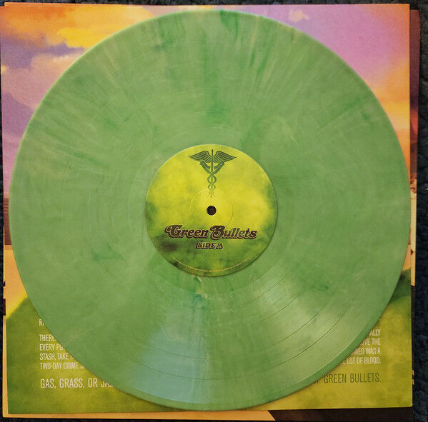 JAZZ DISPENSARY: GREEN BULLETS - V/A ISAAC HAYES MONGO SANTAMARIA MERL SAUNDERS THE BLACKBYRDS etc (2025) - LP COMPILATION SOUL JAZZ FUNK COLOURED EDITION SIFIR PLAK