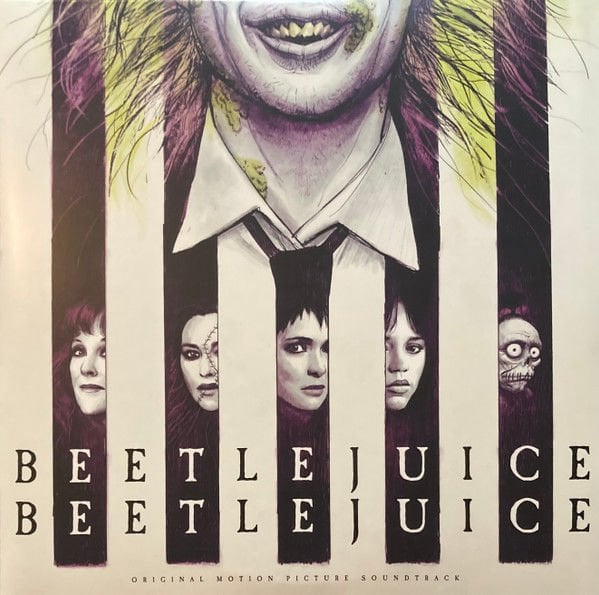BEETLEJUICE SOUNDTRACK (2024) - DONNA SUMMER, BEE GEES, SIGUR ROS, DANNY ELFMAN - COLORED 2LP SIFIR PLAK