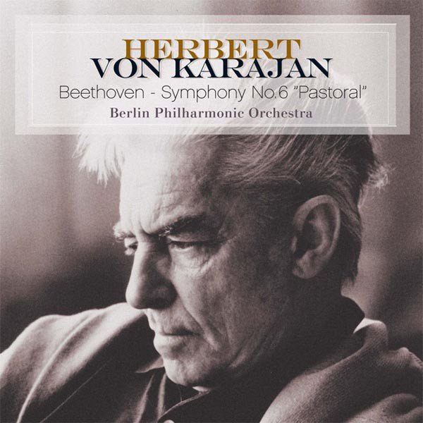 BEETHOVEN: SYMPHONY NO.6, HERBERT VON KARAJAN - LP SIFIR PLAK