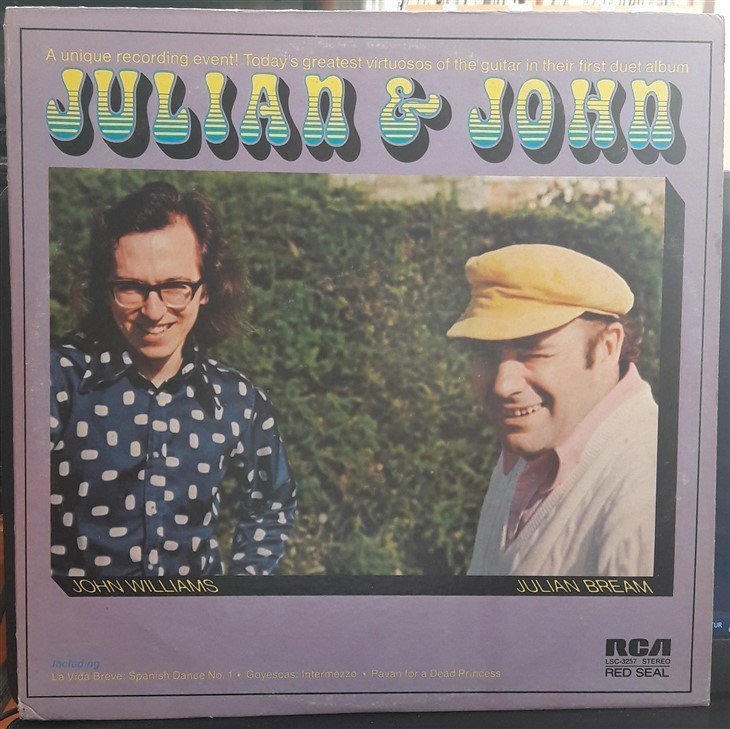 JULIAN BREAM & JOHN WILLIAMS - JULIAN & JOHN (1972) - 2.EL PLAK