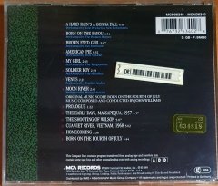 BORN ON THE FOURTH OF JULY SOUNDTRACK / VAN MORRISON, THE TEMPTATIONS, DON MCLEAN, THE BROKEN HOMES, JOHN WILLIAMS (1989) - CD 2.EL