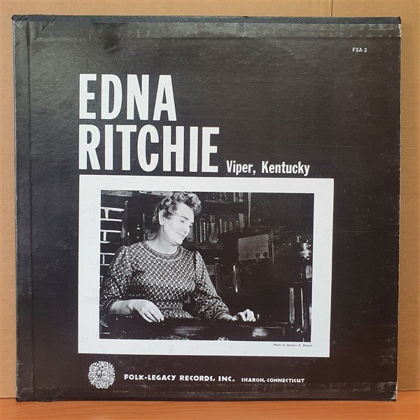EDNA RITCHIE - VIPER, KENTUCKY (1962) - LP 2.EL PLAK