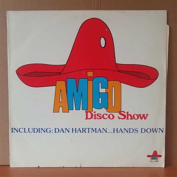 AMİGO DISCO SHOW / DAN HARTMAN, TRUSSEL, FAT BACK THIRD WORLD, GENE CHANDLER - LP YERLİ BASKI 2.EL PLAK