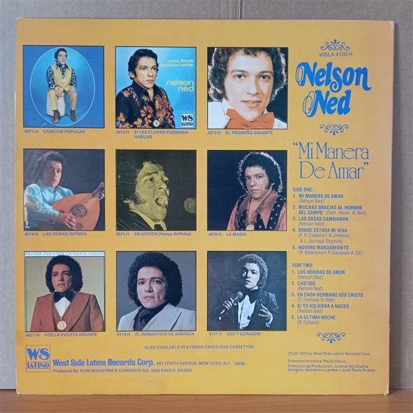 NELSON NED – MI MANERA DE AMAR (1979) - LP 2.EL PLAK