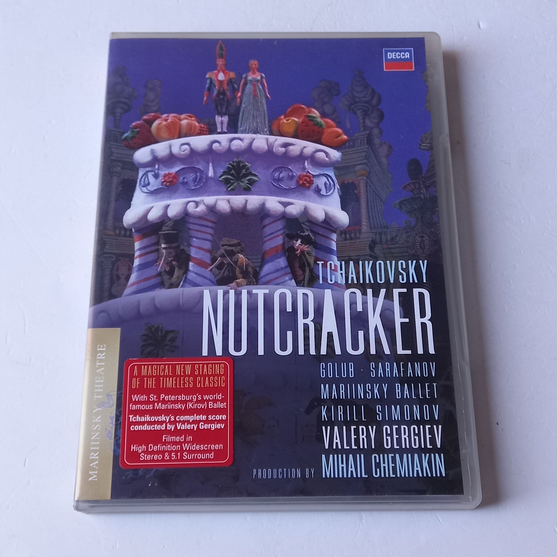 TCHAIKOVSKY - NUTCRACKER / MARIINSKY BALLET - DVD 2.EL