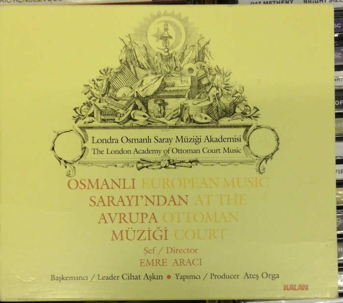EMRE ARACI - OSMANLI SARAYINDAN AVRUPA MÜZİĞİ - CD KALAN MÜZİK 2.EL