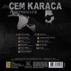 CEM KARACA - ÖLÜMSÜZLER VOL 1 - LP 2018 BASIM SIFIR