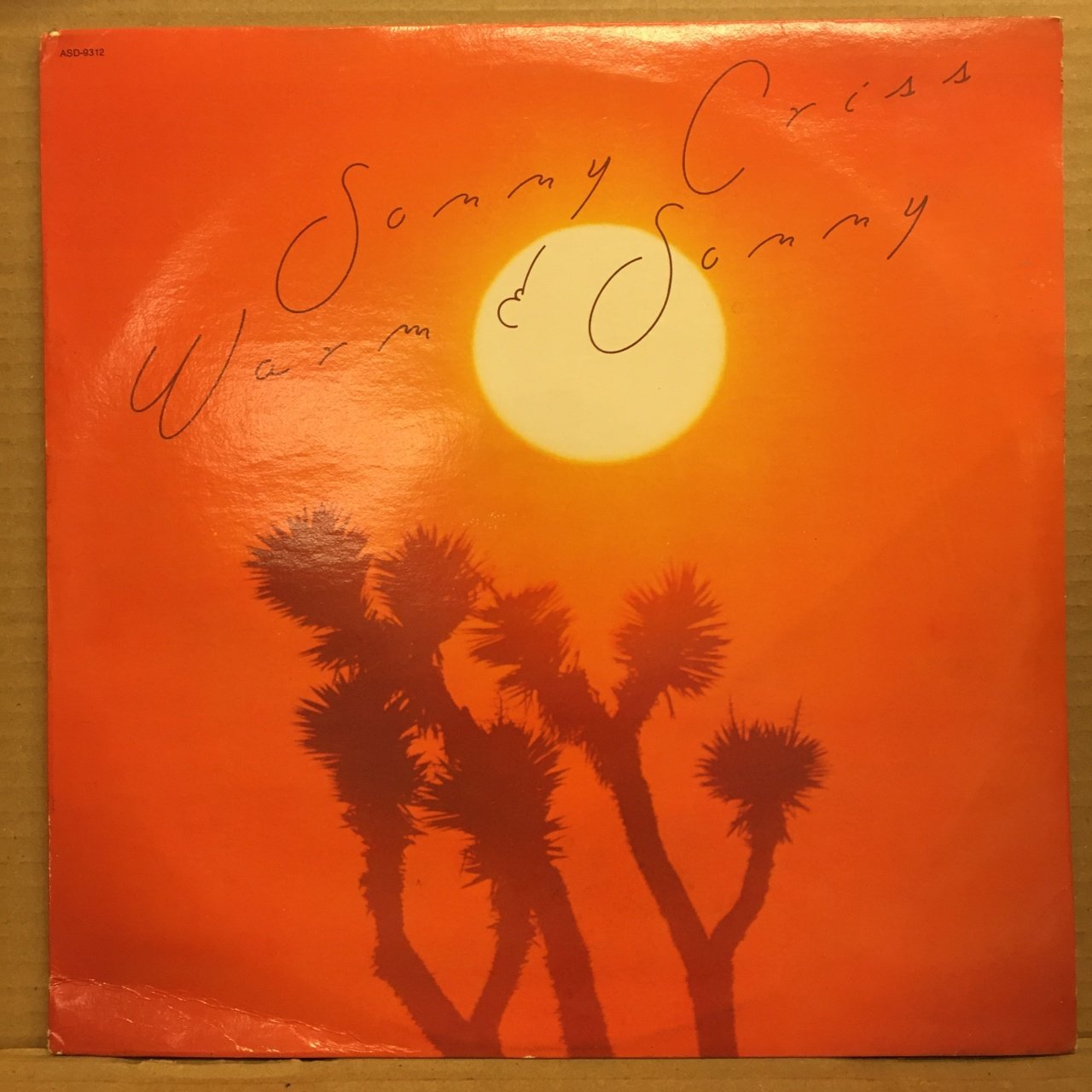 SONNY CRISS - WARM AND SONNY 1976 2.EL PLAK