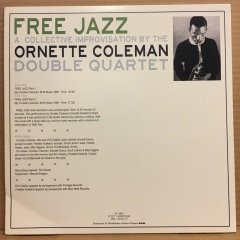 ORNETTE COLEMAN - FREE JAZZ (1961) 2011 REISSUE 2.EL PLAK