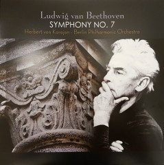 BEETHOVEN: SYMPHONY NO.7, HERBERT VON KARAJAN - LP SIFIR PLAK