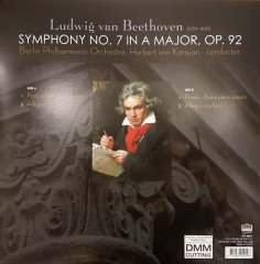 BEETHOVEN: SYMPHONY NO.7, HERBERT VON KARAJAN - LP SIFIR PLAK