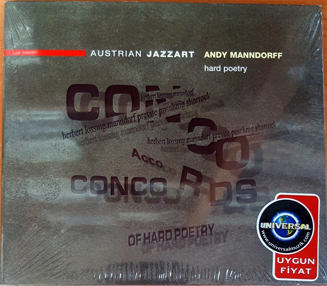 ANDY MANNDORFF - HARD POETRY (2003) CD SIFIR
