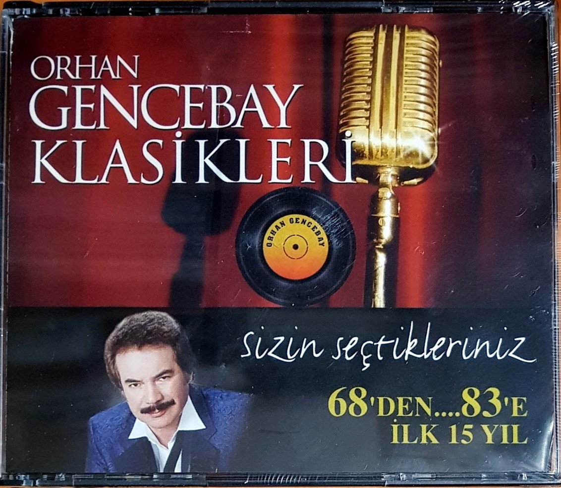 ORHAN GENCEBAY - KLASİKLERİ / SİZİN SEÇTİKLERİNİZ / 68'DEN...83'E İLK 15 YIL (1998) KERVAN 2CD SIFIR