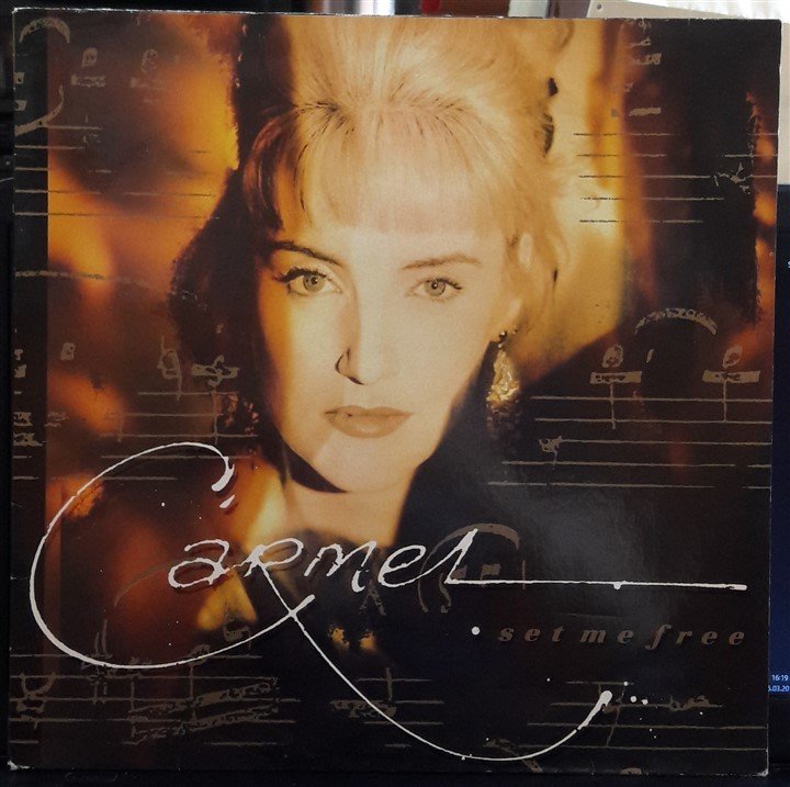 CARMEL - SET ME FREE (1989) - PLAK 2.EL