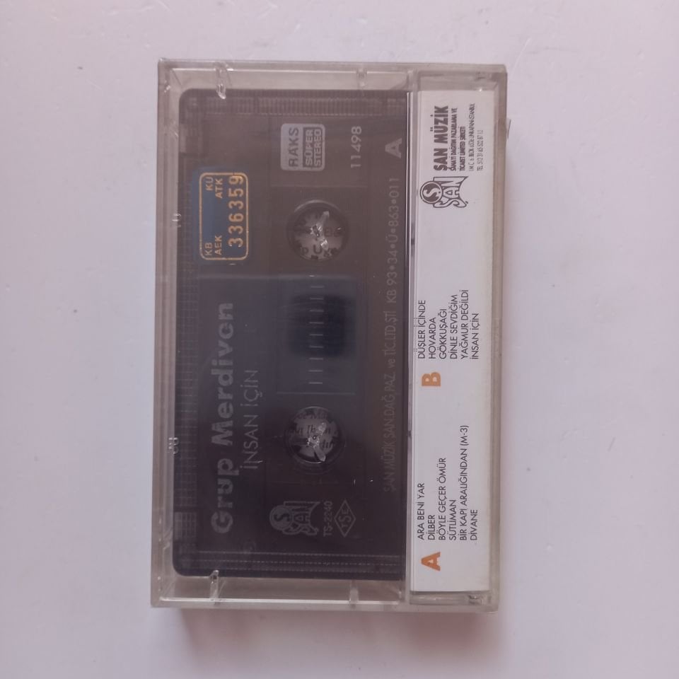 MERDİVEN - İNSAN İÇİN (1993) - KASET SIFIR