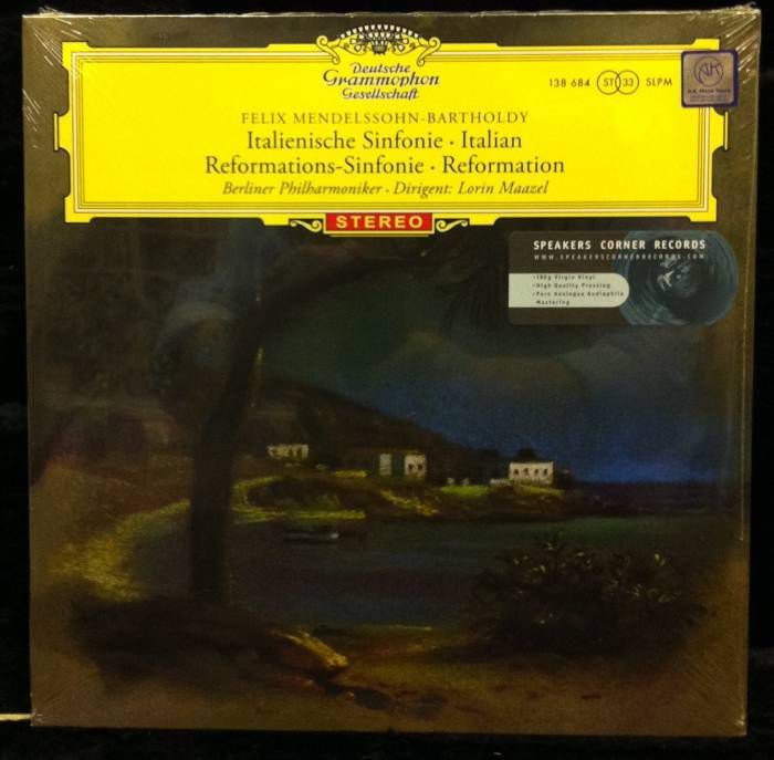 MENDELSSOHN - BARTHOLDY SYM NR4 - 5 180G LP