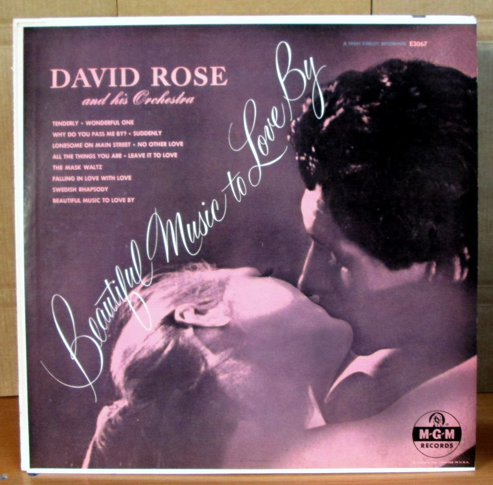 DAVID ROSE - Beautiful Music to Love by LP 2.EL