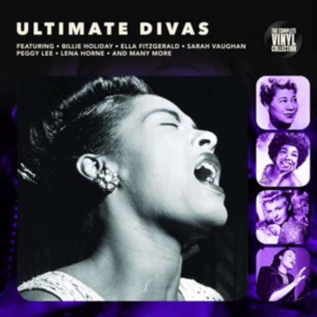 ULTIMATE DIVAS - BILLIE HOLIDAY, ELLA FITZGERALD, SARAH VAUGHAN, PEGGY LEE, LENA HORNE...(2016) - LP SIFIR PLAK