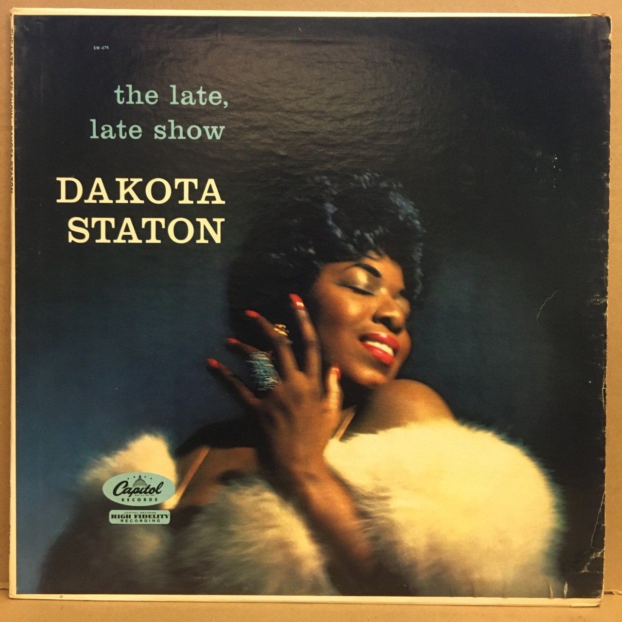 DAKOTA STATON - THE LATE, LATE SHOW (1957) REISSUE 2.EL PLAK