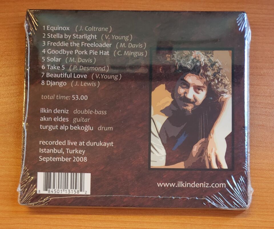 İLKİN DENİZ - ANOTHER TRIO / GOOD FELLAS (2008) - CD DIGIPAK AMBALAJINDA SIFIR