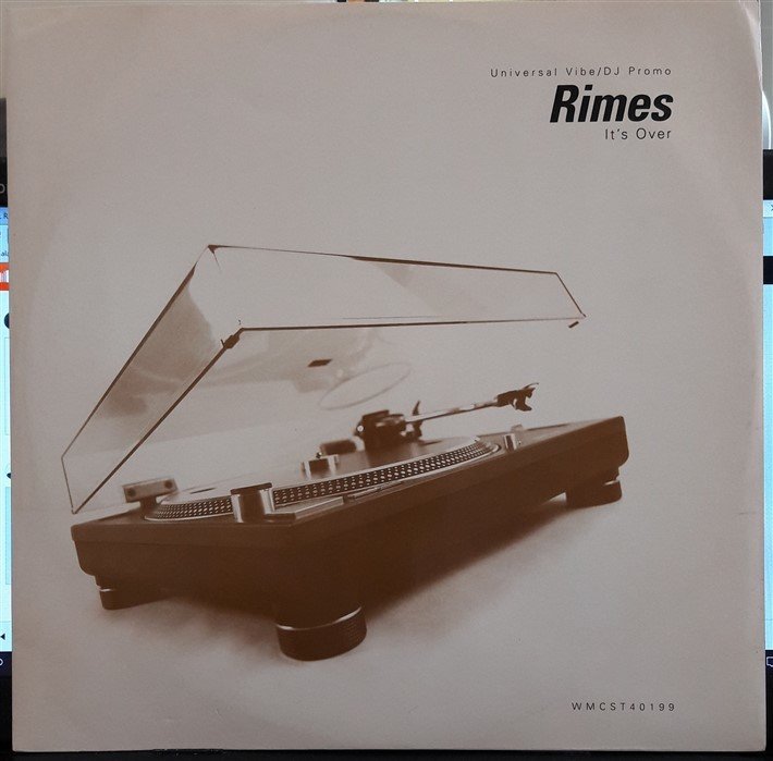 RIMES - IT'S OVER (1998) - 12'' MAXI SINGLE PLAK 2.EL PROMO