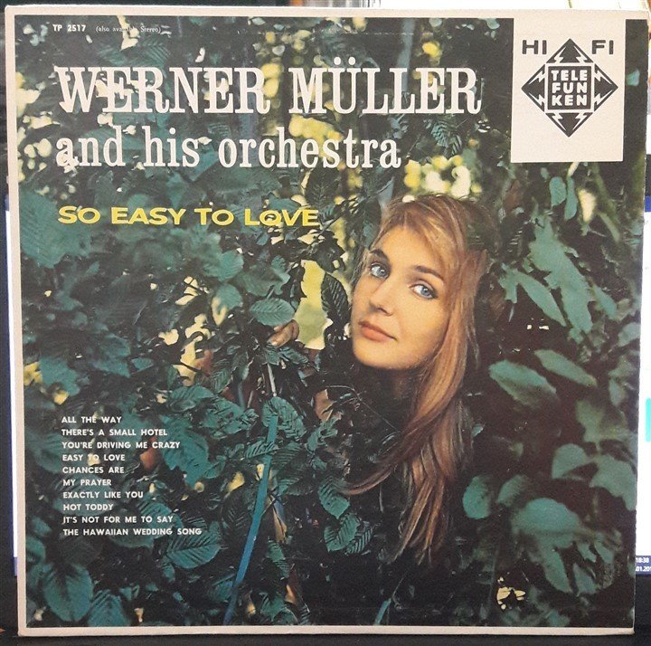 WERNER MÜLLER - SO EASY TO LOVE - 2.EL PLAK