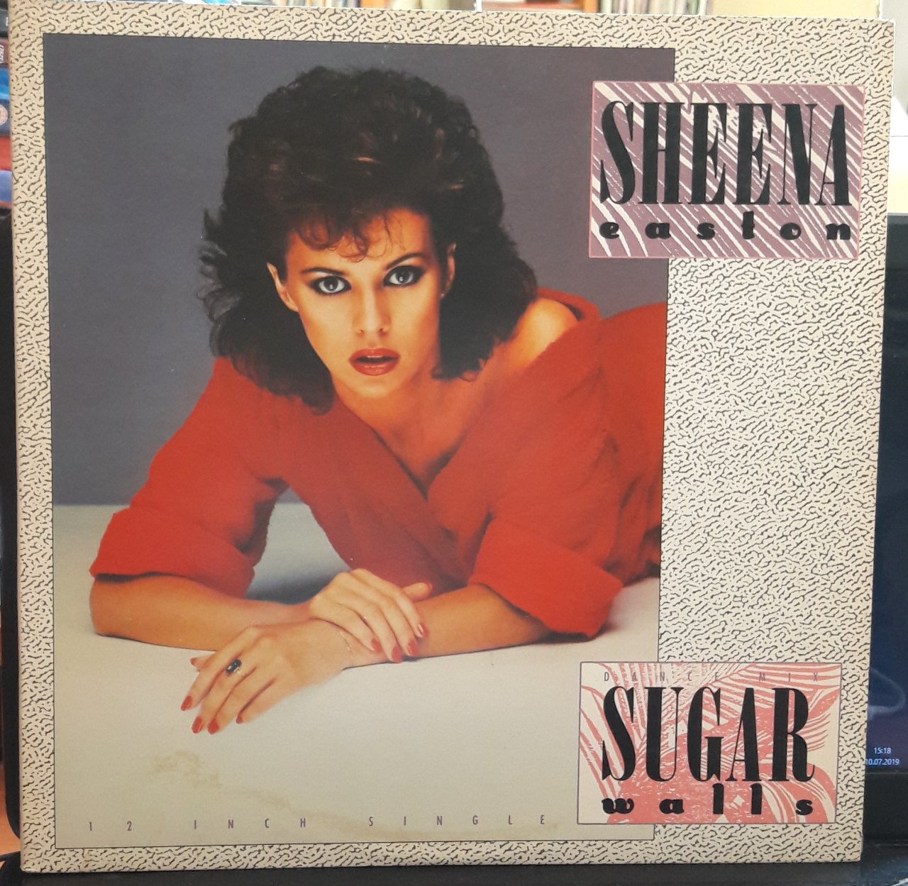 SHEENA EASTON - SUGAR WALLS DANCE MIX (1984) - 12'' MAXI SINGLE VINYL PLAK 2.EL