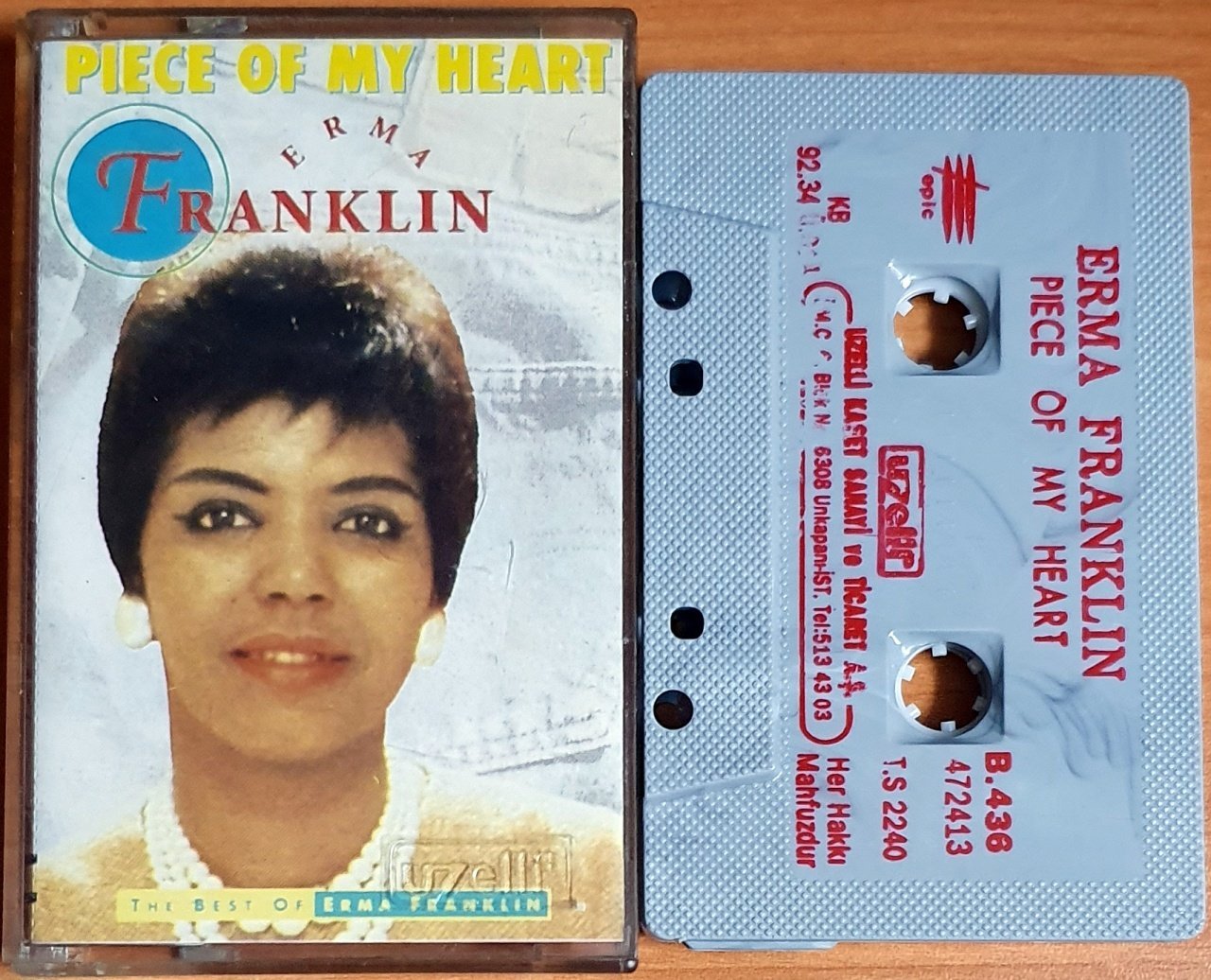 ERMA FRANKLIN - PIECE OF MY HEART (1992) - KASET UZELLİ 2.EL
