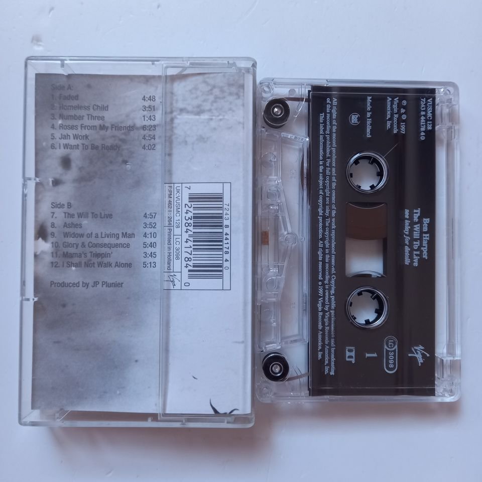 BEN HARPER - THE WILL TO LIVE (1997) - KASET 2.EL