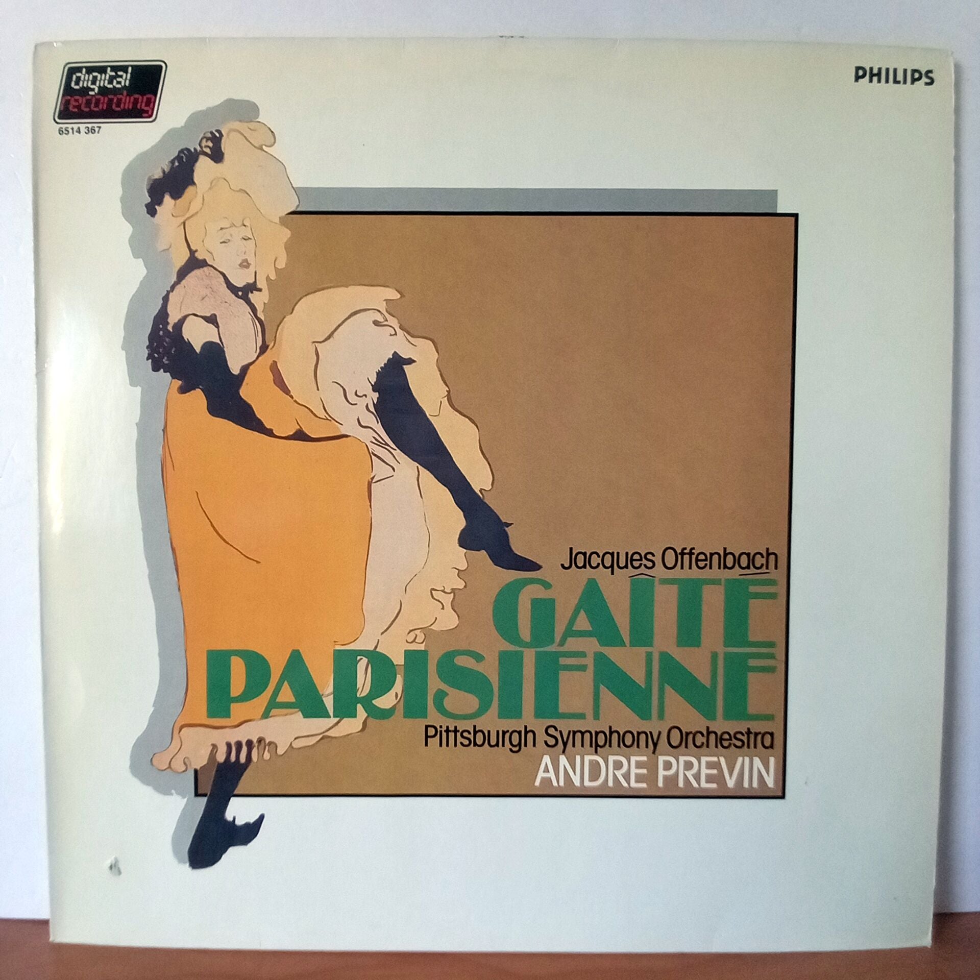 GAITE PARISIENNE / JACQUES OFFENBACH, ANDRE PREVIN, PITTSBURGH SYMPHONY ORCHESTRA (1983) - LP 2.EL PLAK