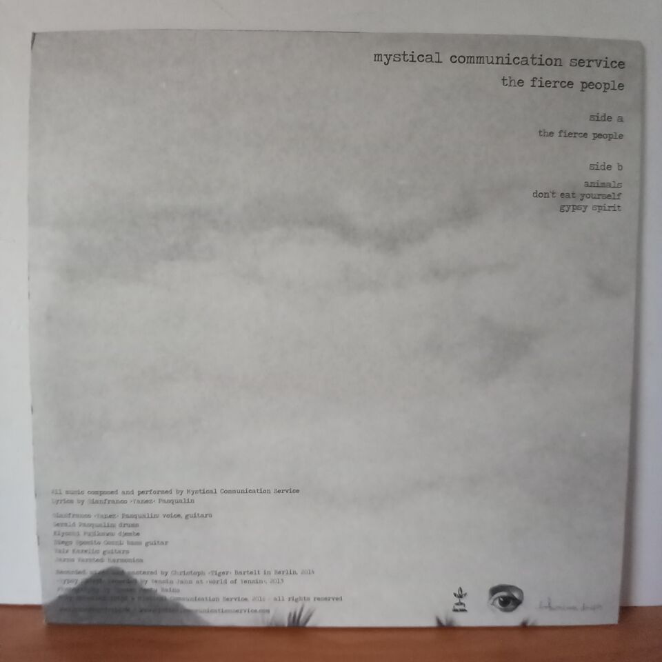 MYSTICAL COMMUNICATION SERVICE – THE FIERCE PEOPLE (2016) - LP 2.EL PLAK