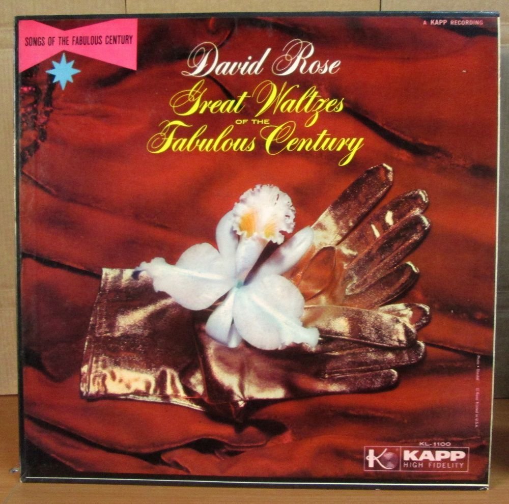 DAVID ROSE - GREAT WALTZES LP 2.EL