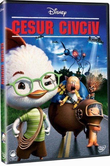 CESUR CİVCİV - CHICKEN LITTLE - WALT DISNEY ANİMASYON - DVD 2.EL