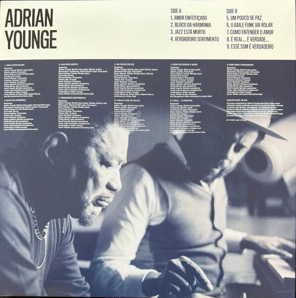ADRIAN YOUNGE & CARLOS DAFE - JAZZ IS DEAD 25 (2025) - LP SOUL JAZZ , FUNK JAZZ , PSYCHEDELIC COOL JAZZ SIFIR PLAK