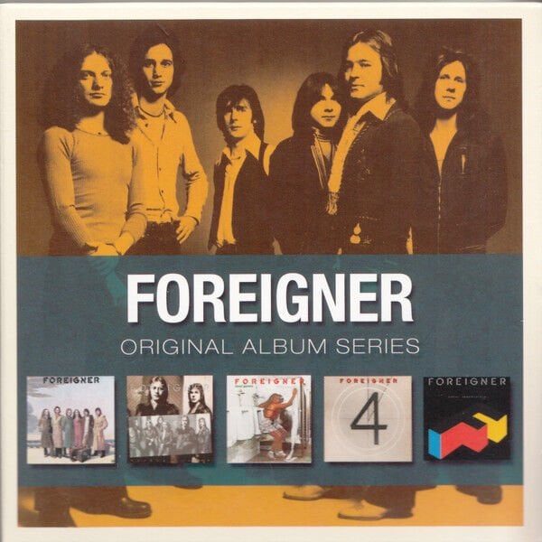 FOREIGNER – ORIGINAL ALBUM SERIES / FOREIGNER, DOUBLE VISION, HEAD GAMES, 4, AGENT PROVOCATEUR (2009) - 5CD BOX SET AMBALAJINDA SIFIR