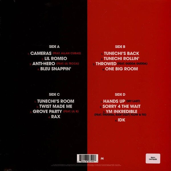 LIL WAYNE – SORRY 4 THE WAIT (2011)- 2LP MIXTAPE 2025 LIMITED EDITION REISSUE RED / BLACK SPLIT VINYL SIFIR PLAK