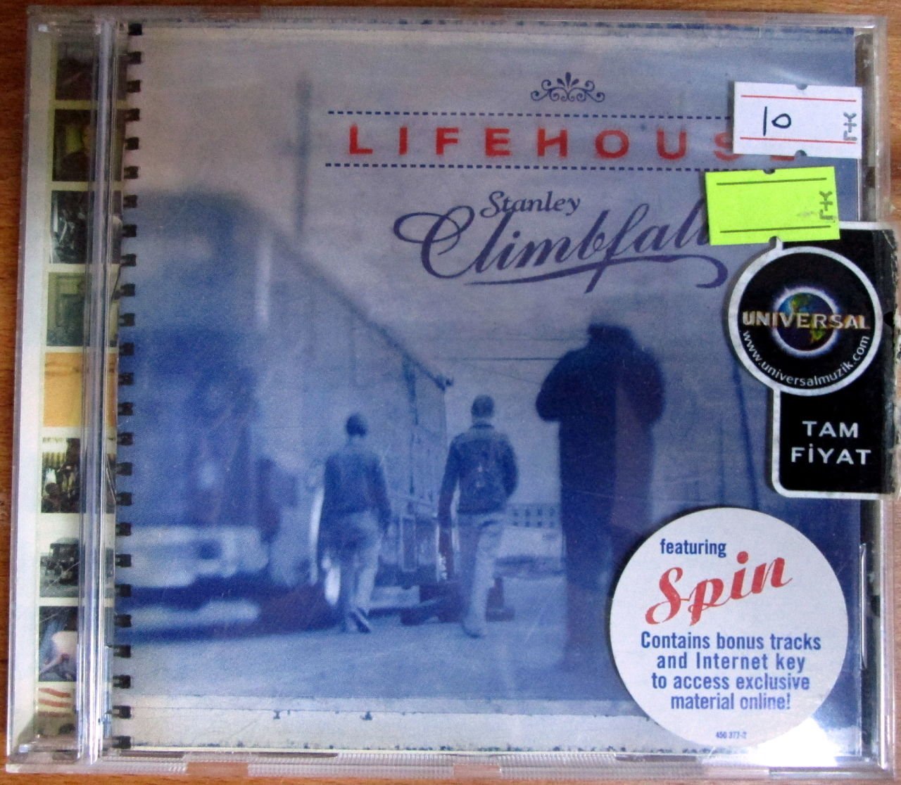 LIFEHOUSE - STANLEY CLIMBFALL CD 2.EL
