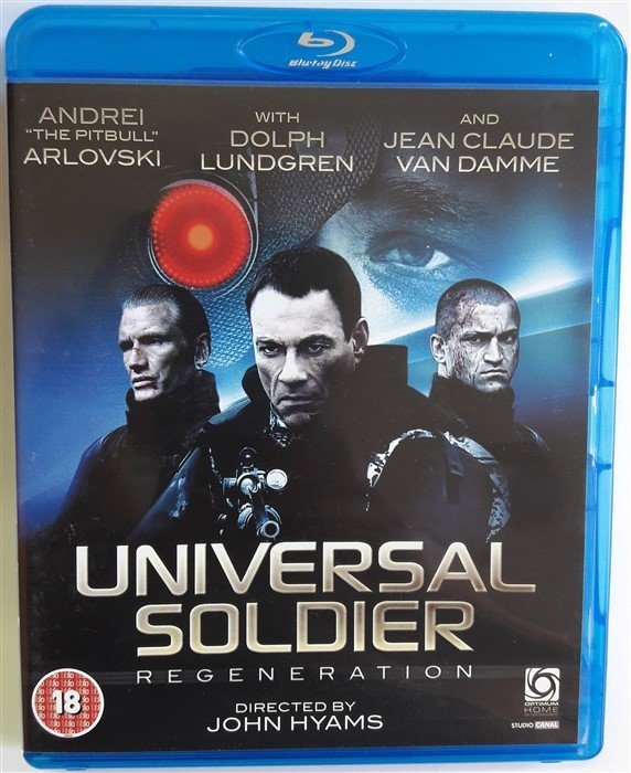 UNIVERSAL SOLDIER REGENERATION - DOLPH LUNDGREN - JEAN CLAUDE VAN DAMME - BLU-RAY 2.EL