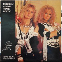DOLLIE DE LUXE - CARMEN/GIMME SOME LOVIN' (1985) - 12'' MAXI SINGLE PLAK 2.EL