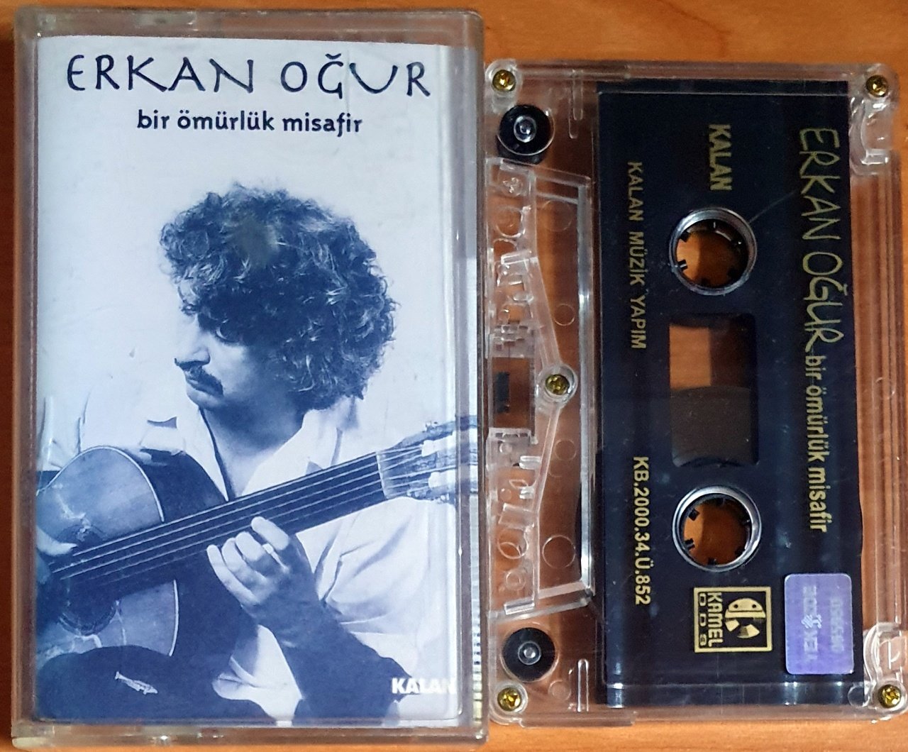 ERKAN OĞUR - BİR ÖMÜRLÜK MİSAFİR (2000) - KASET KALAN MÜZİK 2.EL