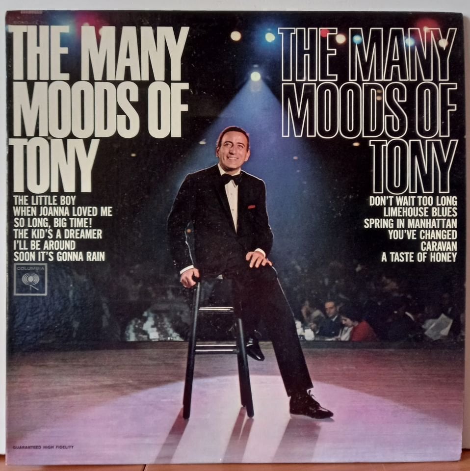 TONY BENNETT – THE MANY MOODS OF TONY (1964) - LP 2.EL PLAK